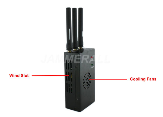 Джаммер сотового телефона наивысшей мощности портативный для преграждать сигнала КДМА ГСМ 3Г
