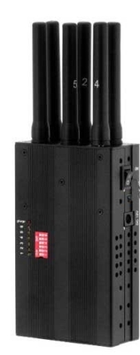 Антенны амортизатора 3В 6 ВиФи небольшого телефона Джаммер сигнала Сзие 3Г 4Г дискретные