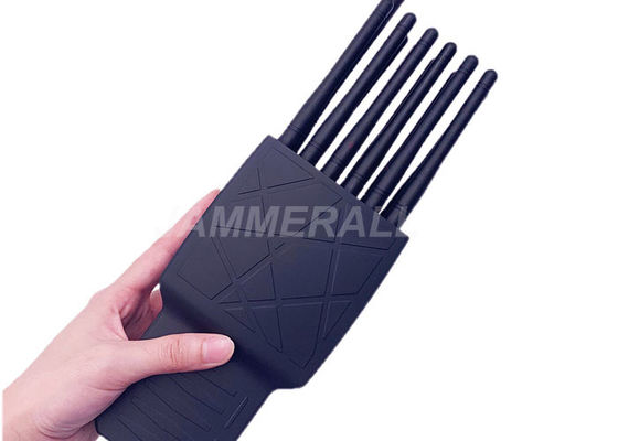 качество  All - In - One Handheld Cell Phone Jammer For LOJACK GPSL1L2L5 WiFi Signals завод
